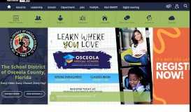 
							         School District of Osceola County: Home								  
							    