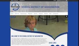 
							         School District of Washington: Home								  
							    