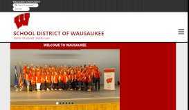 
							         School District of Wausaukee								  
							    