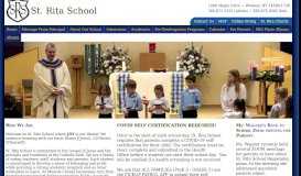 
							         School Home - Saint Rita Catholic Church and School in Webster, NY								  
							    