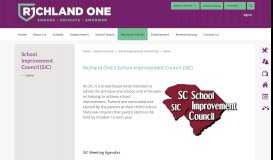 
							         School Improvement Council (SIC) / Home								  
							    