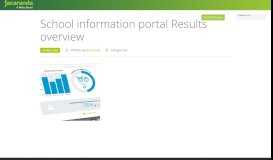 
							         School information portal Results overview | Jacaranda								  
							    