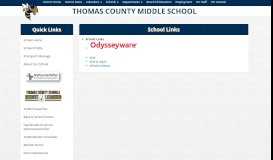 
							         School Links - Links - Thomas County Middle School								  
							    