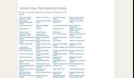 
							         School Loop: Participating Schools								  
							    