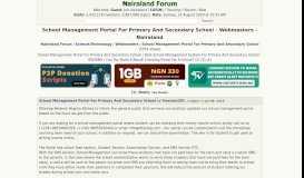 
							         School Management Portal For Primary And Secondary School ...								  
							    
