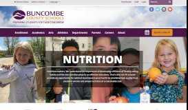 
							         School Nutrition - Buncombe County Schools								  
							    