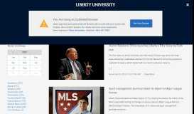 
							         School of Education online portal wins Innovator ... - Liberty University								  
							    