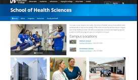 
							         School of Health Sciences at Miami Dade College								  
							    