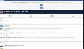 
							         SCHOOL OF NURSING BAUCHI - School - Bauchi - 15 Reviews - 3 ...								  
							    