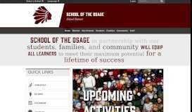 
							         School of the Osage: Home								  
							    