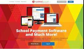 
							         School payment software for lunch accounts & fee payment								  
							    