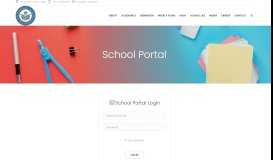 
							         School Portal – International Academic School								  
							    