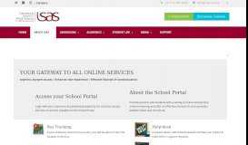 
							         School Portal - International School of Arts and Sciences								  
							    