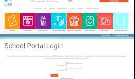 
							         School Portal Login - PCR Educator								  
							    