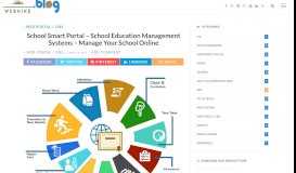 
							         School smart portal - school education management systems								  
							    