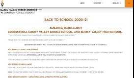 
							         School - Smoky Valley USD 400								  
							    