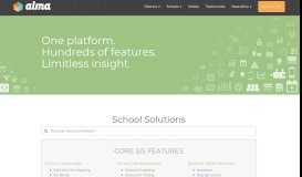 
							         School solutions - Alma								  
							    