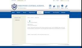 
							         School Tool - Westport Central School								  
							    