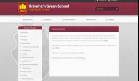 
							         School Uniform - Brimsham Green School								  
							    