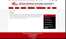 
							         School Year Calendar – About Us – Reeds Spring School District								  
							    