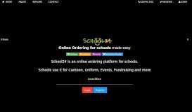 
							         School24 | Online ordering for schools								  
							    