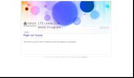 
							         SchoolCare Works Parent Portal - LTE Lions Club BASE Program								  
							    
