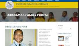 
							         SchoolMAX Family Portal – Imagine Foundation at Leeland								  
							    