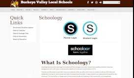 
							         Schoology - Buckeye Valley								  
							    