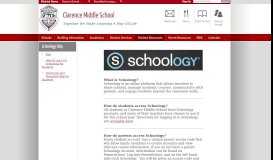 
							         Schoology Help / FAQ - Clarence Central School District								  
							    