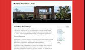 
							         Schoology Parent Login | Gilbert Middle School								  
							    