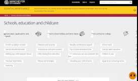
							         Schools, education & childcare | Manchester City Council								  
							    