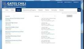 
							         Schools / Homepage - Gates Chili Central School District								  
							    