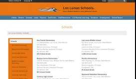 
							         Schools - Los Lunas Schools								  
							    
