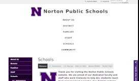
							         Schools - Norton School District - Norton Public Schools								  
							    