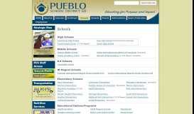 
							         Schools - Pueblo City Schools Internet								  
							    