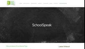 
							         SchoolSpeak — Meraj Academy								  
							    