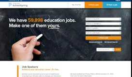 
							         SchoolSpring: Teaching jobs, educator jobs, school jobs								  
							    