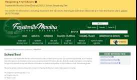 
							         SchoolTool | Fayetteville-Manlius Schools								  
							    