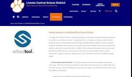 
							         SchoolTool Parent Portal / Home - Livonia Central School District								  
							    