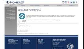 
							         Schooltool - Parent Portal | Homer School District								  
							    