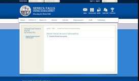 
							         SchoolTool Parent Portal Information / Parent Portal ... - Seneca Falls								  
							    