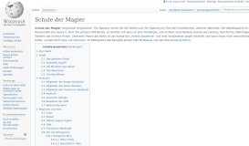 
							         Schule der Magier – Wikipedia								  
							    