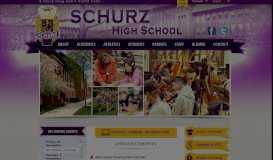
							         Schurz High School								  
							    