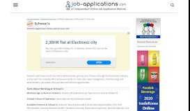 
							         Schwan's Application, Jobs & Careers Online - Job-Applications.com								  
							    