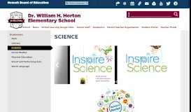 
							         Science - Dr. William H. Horton - Newark Public Schools								  
							    