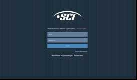 
							         SCI's Portal for Owner Operators								  
							    