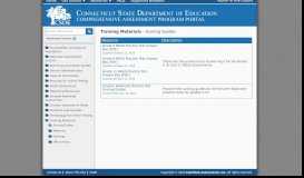 
							         Scoring Guides - CSDE Comprehensive Assessment Program portal								  
							    