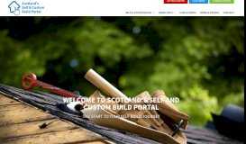 
							         Scotland Self and Custom Build Portal: Home								  
							    