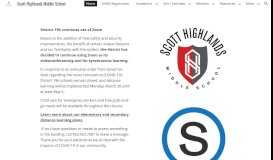 
							         Scott Highlands Middle School - Google Sites								  
							    