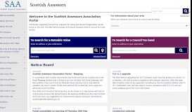
							         Scottish Assessors – Scottish Assessors Association website								  
							    